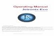 OPERATING MANUAL - axnet.pl lutownicza Jetronix-Eco ENG.pdfThe Operating Manual is the only reference for using Jetronix-Eco, it is recommended to read it carefully before using the