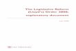The Legislative Reform (Lloyd's) Order 2008: explanatory ... · business. At the start of 2008, the number of syndicates had increased to 75. 2.7 Membership of the syndicates is very