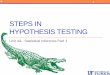 STEPS IN HYPOTHESIS TESTING - University of Floridamedia.news.health.ufl.edu/misc/bolt/...Unit4A-Hypothesis-Testing-Steps.pdf · STEPS IN HYPOTHESIS TESTING Unit 4A - Statistical
