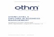 OTHM LEVEL 5 DIPLOMA IN BUSINESS MANAGEMENT · marketing, finance for managers, business law, business ethics and social responsibility. The qualification is ideal for those who have