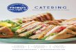 CATERING - Primos Cafe · 2019-10-16 · PRIMOS CLUB $10.75 Thinly sliced turkey, lettuce, tomato, bacon, cheddar and swiss cheese on toasted white or wheat bread. Mayo on the side