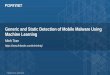 Generic and Static Detection of Mobile Malware Using Machine … · 2018-09-05 · Our system classifies all Android malware, but especially effective against social engineering malware