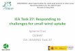 IEA Task 27: Responding to challenges for small wind uptake · IEA Task 27: Responding to challenges for small wind uptake Ignacio Cruz CIEMAT OA IEAWIND Task 27 CONFERENCE about