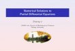 Numerical Solutions to Partial Differential Equations · Numerical Solutions to Partial Di erential Equations Zhiping Li LMAM and School of Mathematical Sciences Peking University