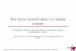 The Paris classification of colonic lesions · 2017-06-14 · • No improvement when polyp classification was dichotomized to polypoid vs. non-polypoid categories • Before the