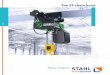 The ST chain hoist - STAHL CraneSystems...The ST chain hoist The ST chain hoist programme ranks among the world’s most distinctive and extensive ranges on offer. Users, crane manufacturers