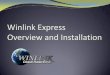 Winlink Express Overview and Installation Winlink Express Install and Confi… · Winlink Connection Modes Telnet –Non-radio connection through the Internet.Good for training(no
