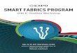 SMART FABRICS PROGRAM - IFAI Expoifaiexpo.com/wp-content/uploads/sites/3/2017/09/E-Textiles-Worksh… · 6 SMART FABRICS PROGRAM 2017 Terminology (CONTINUED) network any set of devices