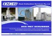 DCS WET SCRUBBER - Dust Collection Services€¦ · scrubber is required with limited floor space. They are ideal for powder coating, soluble fumes, most acids or alkaline fumes or