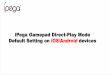 iPega Gamepad Direct-Play Mode Default Setting on iOS ...ipega.hk/uploads/201905/5cd0f97cdd0ad.pdf · (For PUBG, Click “Setting” -----”Control”, Enter “Customize” interface)