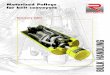 Motorized Pulleys for belt conveyors · 2017-01-12 · Rulmeca Motorized Pulleys: a new name with deep roots The Rulmeca Motorized Pulleys presented in this catalogue have a long