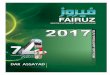 fairuz rates 2017 - Fairuz magazine · After over three full decades, FAIRUZ is still the top women’s glossy magazine in the Middle East because it has kept pace with the times