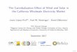 The Cannibalization Effect of Wind and Solar in the ... · The Cannibalization Effect of Wind and Solar in the California Wholesale Electricity Market Author Javier López Prol*^,