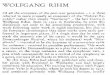 WOLFGANG RIHM - University of Bathdream.cs.bath.ac.uk/AvantGardeProject/agp62/Rihm notes.pdf · a genre, not least of all thanks to Rihm's own work. By this time, Rihm had already