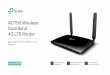 AC750 Wireless Dual Band 4G LTE Router - TP-Link · The Archer MR200 uses 4G LTE technology to achieve speeds of up to 150Mbps download and 50Mbps upload. It also shares a simultaneous