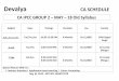 Devalya CA SCHEDULEdevalyaeducation.com/wp-content/uploads/2018/01/Download... · 2018-01-03 · Devalya CA SCHEDULE CA IPCC GROUP 2 – MAY – 18 Old Syllabus Subject Days Timings