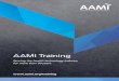 AAMI Trainings3.amazonaws.com/rdcms-aami/files/production/public... · 2019-07-08 · Human Factors Methodologies—Available as private training only AAMI’s industry expert faculty