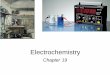 Chapter 19...Salt bridge -- a device used to maintain electrical neutrality in a galvanic cell. This may be filled with agar which contains a neutral salt or it may be replaced with