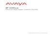IP Office Phone Manager Users Guide - Avaya PDFs/User Guides... · Page 2 Phone Manager Users Guide Page 2 Contents Tag a Parked Call..... 40 Getting Started.....3