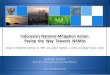 Indonesia’s National Mitigation Action: Paving the Way ... · REPUBLIC OF INDONESIA MINISTRY OF NATIONAL DEVELOPMENT PLANNING / NATIONAL DEVELOPMENT PLANNING AGENCY (BAPPENAS) Indonesia’s