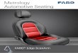 Metrology Automotive Seating - DeWys Engineering€¦ · info@faroeurope.com, Design by: Vanessa Sevil Kizilelma, Edited by: Antonio Ballester Graphics and layout by: Vanessa Sevil