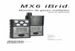 MX6 iBrid · 2019-05-03 · sección de puesta a cero/calibración del manual de instrucciones. 3. Intrínsicamente seguro para Áreas Clasificadas de la Zona 1 dentro de una gama