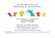 DODGEVILLE MIDDLE SCHOOLdodgevillesd.ss19.sharpschool.com/UserFiles/Servers... · DODGEVILLE MIDDLE SCHOOL STUDENT / PARENT HANDBOOK 2019 - 2020 951 W. Chapel Street Dodgeville, WI