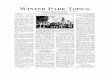 WINTER PARK TOPICS · 2015-06-02 · WINTER PARK TOPICS, SATURDAY, MAR. 5, 1938 Page Two SOCIAL NOTES Mr. and Mrs. William P. Pel-ham were hosts at a luncheon Tuesday at Mrs. Lists