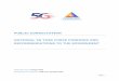 PUBLIC CONSULTATION NATIONAL 5G TASK FORCE …...This is a multi-stakeholder Task Force and members include service providers, business associations, communications equipment vendors,