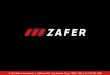 © 2014 Zafer International | 845 Isom Rd. San …ZAFER International es una entidad privada de origen americano, fundada en la ciudad de San Antonio, Texas, dedicada al suministro