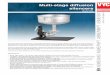 Multi-stage diffusion silencers...Multi-stage diffusion silencers During the expansion process for compressible substances such as gases, steam or air, one of the main problems is