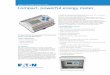 IQ 35M energy meter - Eaton · 2020-03-23 · The Eaton IQ 35M Meter is a compact, affordable energy meter that combines exceptional performance and easy installation to deliver a