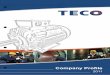 Image Brochure GB - Transdrive · 2018-07-04 · TECO with it's headquarter in Taipei, TAIWAN is a global playing diversified group of companies with six main business sectors IV