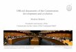 Official documents of the Commission: development and evolution · 2017-03-17 · United Nations Headquarters, NY 10 March 2017 Official documents of the Commission: development and