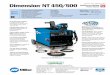 Dimension NT450/500 - MillerWelds/media/miller electric/imported mam a… · Dimension NT 450 MIGRunner Package #951 279 (230/460/575 V, 60 Hz) Comes complete with: Dimension NT 450