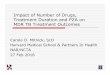 Impact of Number of Drugs, Treatment Duration and PZA on MDR … of... · 2016-10-04 · Impact of Number of Drugs, Treatment Duration and PZA on MDR TB Treatment Outcomes Carole