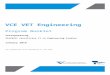VCE VET Engineering · Web viewVCE VET Engineering Program Booklet Incorporating 22470VIC Certificate II in Engineering Studies January 2019 This program was first implemented in