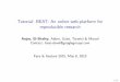 Tutorial: BEAT: An online web-platform for reproducible ...marcel/lectures/lectures/beat-tutorial-fg2015-8.5.201… · Tutorial: BEAT: An online web-platform for reproducible research