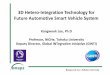 3D Hetero-Integration Technology for Future Automotive Smart …kmeps.or.kr/UploadData/Editor/BBS1/201501/8D91C752A6BB43... · 2015-01-16 · 3D Hetero-Integration Technology for