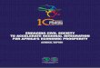 ENGAGING CIVIL SOCIETY TO ACCELERATE REGIONAL INTEGRATION FOR AFRICA… · 2019-09-26 · al Integration for Africa’s Economic Prosperity”. This edition followed the second Statutory
