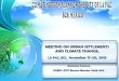 MEETING ON URBAN SETTLEMENTS AND CLIMATE …MEETING ON URBAN SETTLEMENTS AND CLIMATE CHANGE, LA PAZ, BCS, November 17-20, 2015 Antonina Ivanova UABCS, IPCC Bureau Member 2008-2015