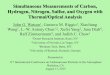 Simultaneous Measurements of Carbon, Nitrogen, …...Simultaneous Measurements of Carbon, Hydrogen, Nitrogen, Sulfur, and Oxygen with Thermal/Optical Analysis John G. Watson 1, Gustavo