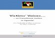 Victims’ Voices… · the systematic causes of conflict such as corruption, electoral malpractices, tribalism, regionalism, political intolerance and suppression of civil society,