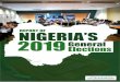 Report of Nigeria s 2019 General Elections 1 - PLAC...2 Report of Nigeria’s 2019 General Elections Independent National Electoral Commission INEC operations fell short of its expected