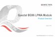 Quectel BG96 LPWA Module...@ Quectel Wireless Solutions Co., Ltd.| August, 2019 | Page 3 Rev.: V2.2 | Status: Released LPWA Evolution LPWA: Low Power Wide Area Rel-8 Cat 4