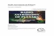 Radio Astronomía de Púlsares · Radio Astronomía de Púlsares (versión en idioma español del original en inglés) Guía para estudiantes. A Manual to Accompany Software for