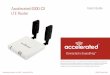 Accelerated 6300-CX User’s Guide LTE Router€¦ · Accelerated Concepts, Inc. ©2016 6300-CX User’s Guide 12 of 33 Site Survey Troubleshooting ACCELERATED.COM If you are unable