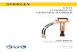 CH18 HYDRAULIC CHIPPING HAMMER - Stanley …...CH18 User Manual 7 The rated working pressure of the hydraulic hose must be equal to or higher than the relief valve setting on the hy