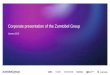 Corporate presentation of the Zumtobel Group · 2018-01-25 · acdc lighting, UK LED share of revenues more than 70% 1928 Jules Thorn founds the “Electric Lamp Service Company”