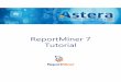 ReportMiner 7 Tutorial · No matter how simple or complicated your report document is, a report model defining your report’s structure will always ... (XMOD) models and COBOL copybooks